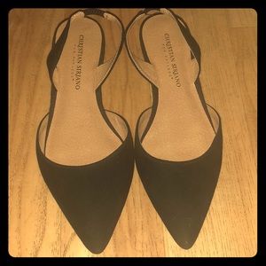 Black Christian Siriano for Payless  Pointy Flats.